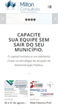 Mobile Screenshot of miltonconsultoria.com.br